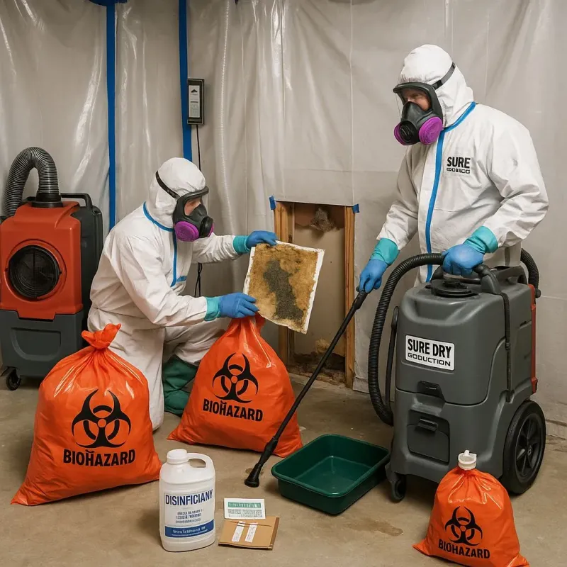 Contaminated Water Handling Protocols process in Topeka, KS